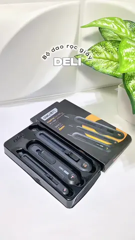 Đồ nhà Deli dùng chỉ có ưng thoi 🫶 #daorocgiay #deli #delitools #daorocgiaydeli #vanphongpham #dungcuhoctap #unboxing #review #xuhuong #lunariviu03   