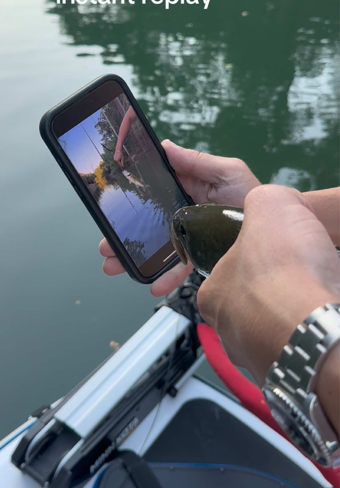 Offsides, 5 yard penalty #FishingTok #BassFishing #PatrioticFishing #SummerVibes #USAFishing #FishingLife #basspro #gonefishing #tiktokcreatorpilotprogram #fishtok #fy #foryouprogram #california #lakeday #malibu #wake #sonoma #nitro #boat 