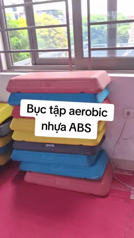 Việc bước lễn xuống khi tập bục aerobic liên tục giúp tăng nhịp tim một cách an toàn, cải thiện tuần hoàn máu.#trending #phukien #aerobic #xuhuong #sports 