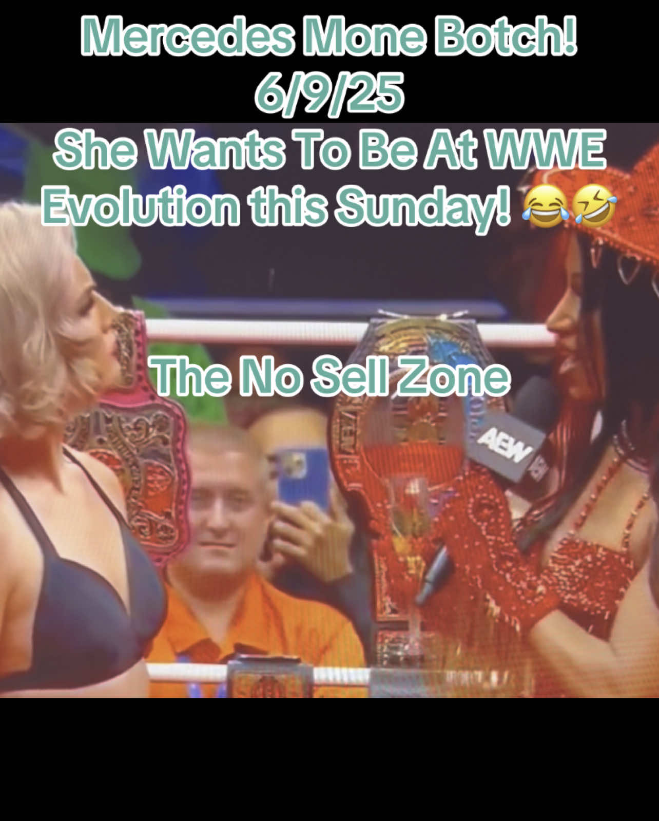 Mercedes Mone Botch (This Sunday!) | AEW Dynamite Garland, TX 6/9/25 #mercedesmone #sashabanks #tonistorm #livmorgan #natalya #bayley #botch #womenswrestling #inshape #workout #femalefitness #femaleathlete #femalewrestler #WWE #aew #wweraw #aewdynamite #wwesmackdown #aewcollision #wrestlingtiktok #beauty #wweevolution #aewallin #texas  