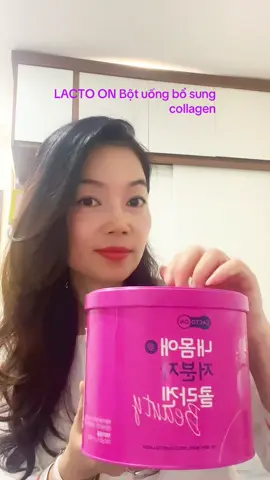 LACTO ON Bột uống bổ sung collagen Hàn Quốc 100 Gói 👸👸👸#GocLamDep #cuocsongthuongngay #collagen #Lacto 