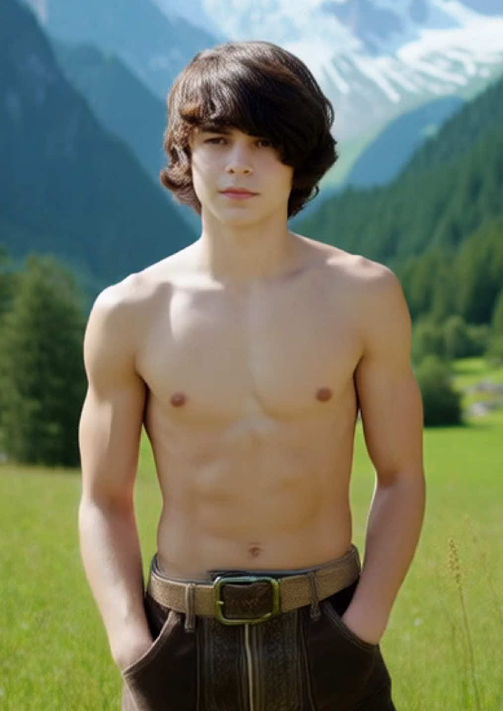 Boys in Lederhose 19 #bavarianboys #lederhose #menchest #boychest #bavaria #munich #germany #germanboy #beautys #smartboy #GymTok #gay #lgbt🌈 #shirtlessmen #gym #gymbeauties #muscleboy #boy #shirtlessman #shirtlessboy #muscleman #alps #outdoor #gymboy #ai #aiartist #aicommunity @angel_ai72#germany #german #germanytiktok #poseboy #outdoor