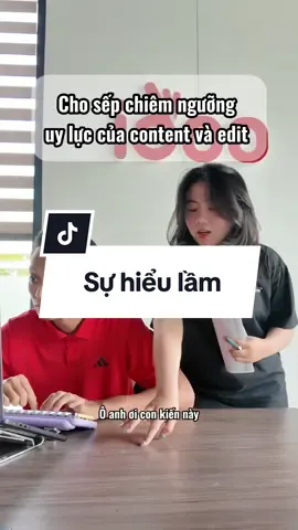 Khi sếp bảo content chưa hay, edit chưa đủ waoo, giờ sếp hối hận chưa #idoogroup #tưduysángtạo #fyp #dilamcogivui 