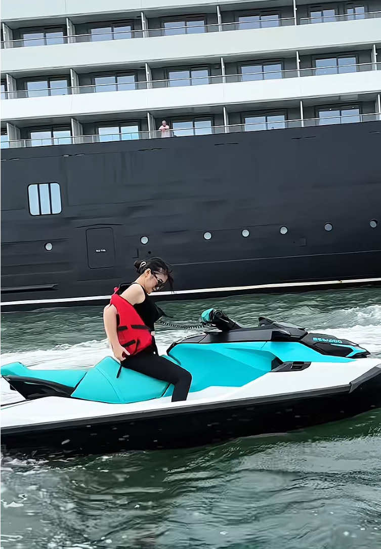 kapan lagi jetski view kapal seru kaya gini #jetski #seadoo #jetskivideos #bali 