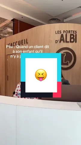 Parce qu’on est du coté de TOUS nos clients (même les enfants) 😂😅 #fyp #trendtiktok #humour #pourtoi #trendingvideo #kinder 