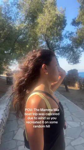 Came to Skiathos for this reason 💔 I’m unforch the loser  #fyp #greece #mammamia #skopelos #skiathos #thewinnertakesitall #eurosummer 
