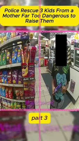 Police Rescue 3 Kids From a Mother Far Too Dangerous to Raise Them
 #cops #police #bodycam 