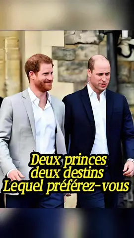 Avez-vous remarqué ? Les fils de la princesse Diana, William et Harry, l'un vit dans les nuages, l'autre est plus terre-à-terre ; ils ne vivent pas du tout dans le même monde.#royalfamily #fyp #royal #fouryou #news #william #harrypotter 