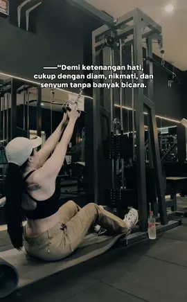 Nikmati dan syukuri 🫰🏻 #fyppppppppppppppppppppppp #foryou #4youpage #fypシ゚ #gym #gymgirl #GymLife #gymrat #GymTok #gymlover #fypage #gym?motivation🏋🏻 #CapCut 