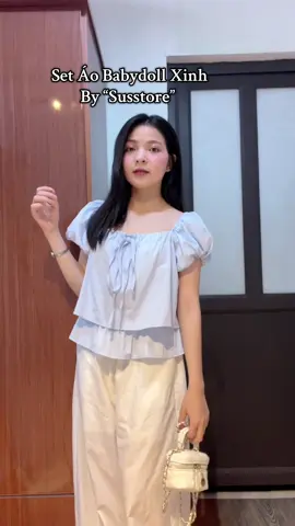 #fyp #viral #xuhuong #hottrend #followme #OOTD #phoidoxinh #myoutfit #ao #áo Croptop Xóp #áo #aoxinh #aohottrend #aobabydoll #babydoll #aono #aotieuthu #aotrevai #aotaybong 