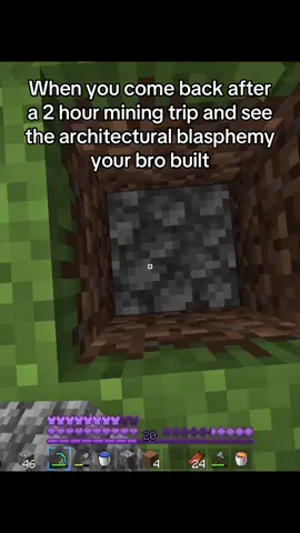 I see the vision tho #Minecraft #minecraftmemes #minecraftpvp #smp #fyp #funny 