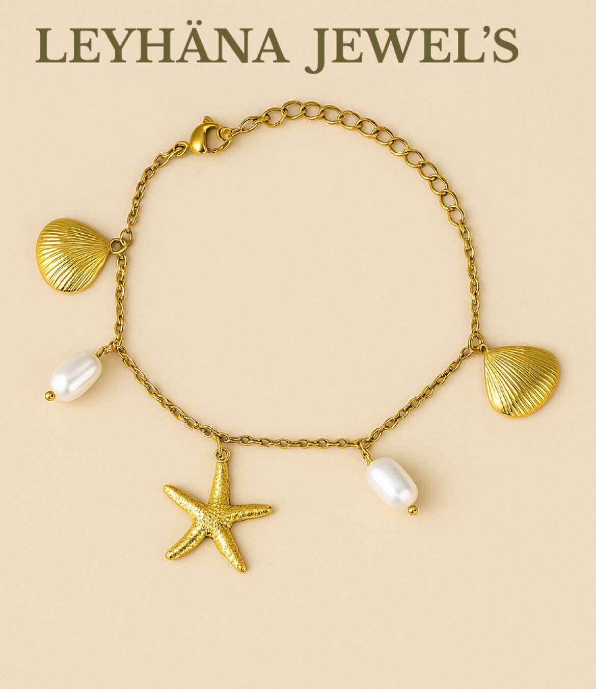 ✨ Bracelet Summer Vibes – Leyhäna Jewel’s ✨ Évoquez l’été à chaque geste avec ce bracelet doré orné de perles et coquillages. Une pièce délicate et solaire, idéale pour sublimer vos tenues estivales ☀️✨ 💛 Acier inoxydable – résistant à l’eau 📦 Disponible sur : leyhanajewels.etsy.com #bijouxdété #braceletchic #leyhanajewels #bijouxfemme #beachstyle #Summer #tendance2025 #pov #tik_tok #pourtoii #paris 