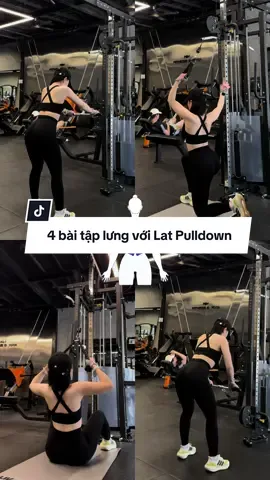 Mí bà nào muốn có rãnh lưng để tự tin diện đồ thì cứ tập 4 bài này nhaa #chestday #phihaiyen #macdepcungyen #Fitness #renbodycungyen #GymTok #glutesworkout #fitnessmotivation #workout #fullbody #latpulldown 