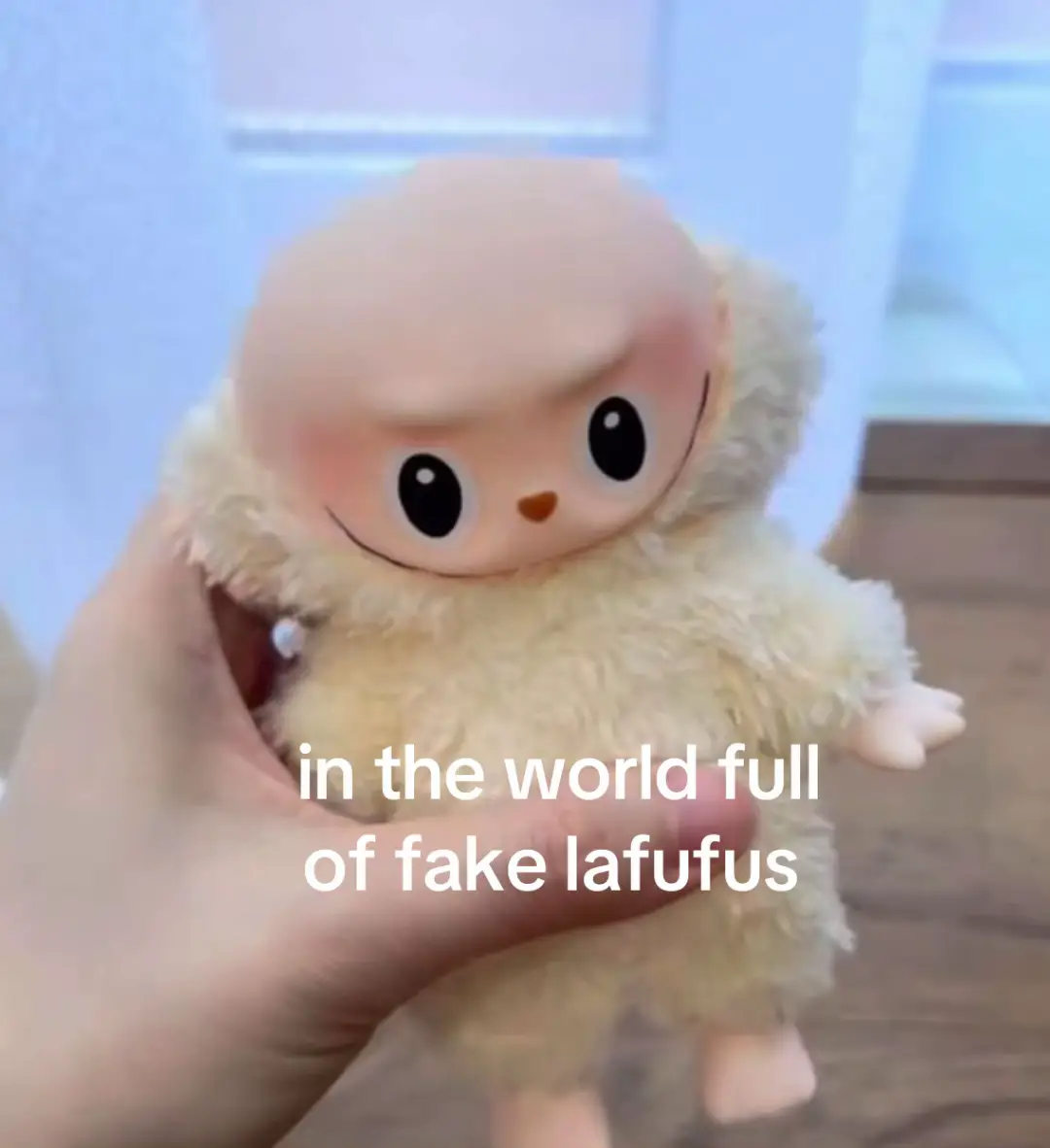 I have the one and only 24 karat gold LABEWBEW #labubu #trending #fyp #fy #labewbew #goviral #lafufu 