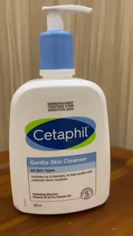 Cetaphil Gentle Skin Cleanser 500ml dengan Niacinamide, Glycerin dan Panthenol Sabun Pembersih Muka Untuk Segala Jenis Kulit #cetaphil #sabunmuka #sabunpembersihmuka #belilokal #viral #foryou #fyp 