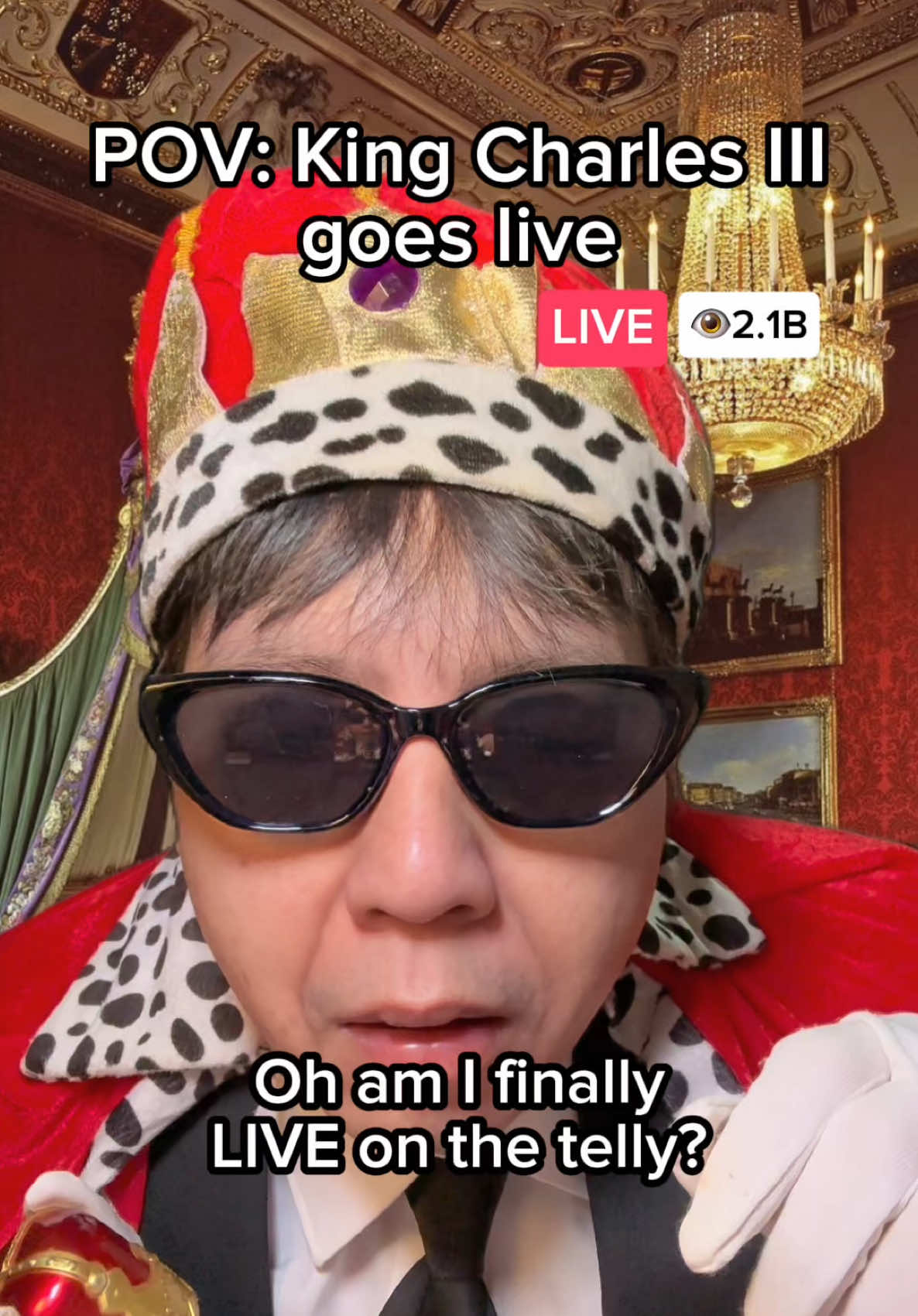 King Charles is LIVE for the first time and it’s not going well for both him and Camilla 🤴🏻🇬🇧 #kingcharles #royalfamily #queenelizabeth #pov #fypシ゚ 