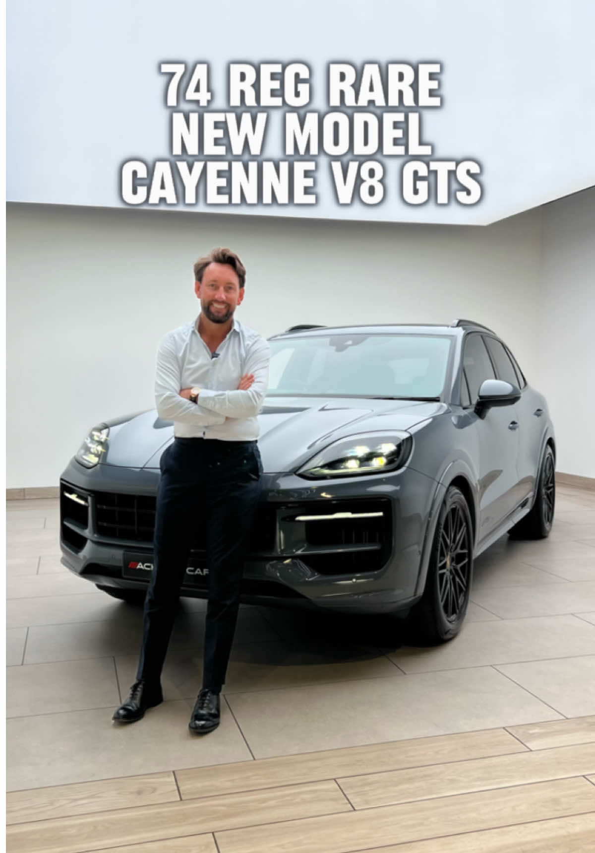 Rare new model Cayenne V8 GTS with incredible £22,995 of optional extras 💥  2024 74 Porsche Cayenne 4.0 V8 GTS  Live Priced at £108,990 - Buy & Reserve Online - Contact Liam on 07795623213 or Business WhatsApp us on 07724101010 📲  Finished in Arctic Grey paired with 21