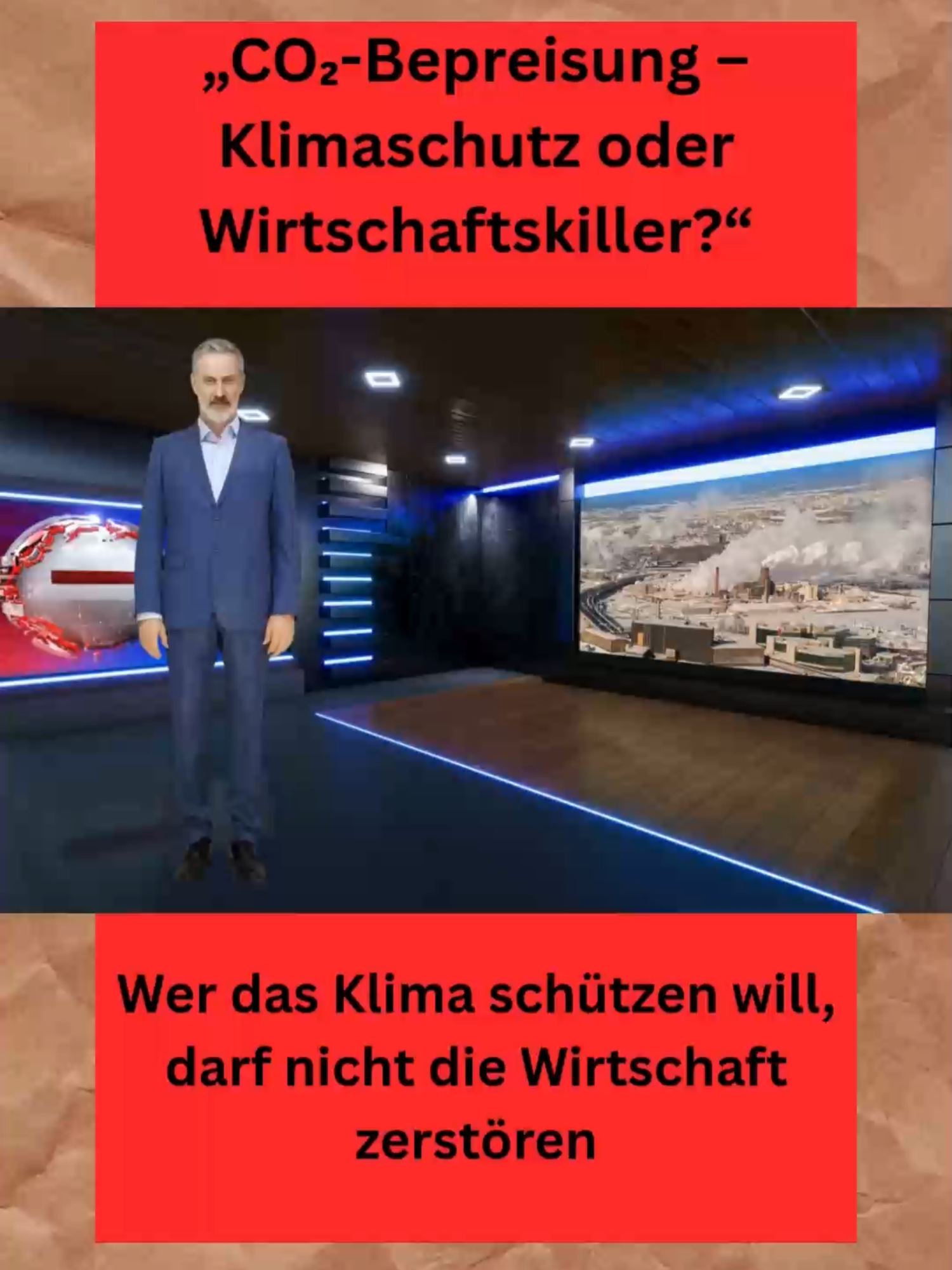 Wer das Klima schützen will, darf nicht die Wirtschaft zerstören #CO2Bepreisung #Wirtschaftseinbruch #Energiekrise#cducsu #grueneneindanke