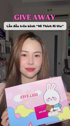 GIVE AWAY ✨ Mì Thích Rì Viu X DOLL EYES ✨ 💖 Cùng  Mì  nhận quà xịn từ Luxury Beauty lens DOLL EYES đến từ USA 👯‍♀️ 🌈 Giải thưởng là 2 chai nước ngâm lens OPUS size travel   dành cho 5 bạn may mắn nha 💫 Thể lệ tham gia 👉 Follow kênh tui @nghienlamdep365 👉 Thả ♥️ video này 👉 Comnent: Doll Eyes + 1 số bất kỳ Tui sẽ chọn random người trúng giải và công bố trên kênh vào lúc 17h ngày 15/7 nè Cùng tham gia để nhận quà xịn từ @DOLL EYES nha mí pồ 💓 Mì Thích Rì Viu  x  DOLL EYES xin cảm ơnnn 💖 💖
