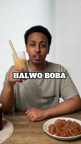 Halwo slushie next?🧋#fyp #boba #somalitiktok @Ninja Kitchen 👀