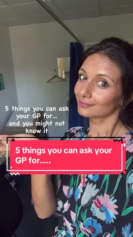 5 things you can absolutely ask your GP for and you might not even realise: 	1.	A second opinion 🔁  Yes, even in the NHS. It’s okay to ask if you’re still having symptoms and finding it difficult. 	2.	A chaperone 👩‍⚕️👨‍⚕️ For any physical exam male or female GP, your comfort matters.  	3.	A longer appointment ⏳ Got multiple issues or a complex concern? You can ask for a double slot we’d rather give you time than rush you. It’s hard for us to give you the full card if we are squeezing in multiple things, and we can both then miss things we need to say or do 	4.	A copy of your results or records 📄 It’s your body. You’re allowed to see the results and understand what they mean. 	5.	🩺 Ask for your NHS Health Check If you’re aged 40 to 74 and don’t already have conditions like diabetes, heart disease, or stroke, you’re entitled to a free NHS Health Check every 5 years, it’s like a midlife MOT for your heart and circulation. 💓 Would love menopause to be included one day @menopausemandate 🩺 We’re here for your whole health - physical, emotional, all of it.  Don’t be afraid to ask. Save this for your next appointment. Tag someone who avoids going to the GP 🙃 #generalpractice #GPAdvice #YouCanAsk #NHSInfo #doctordoctor #doctorsappointment #GPAppointments #doctorlife #EmpoweredPatients #IsItNormalDoctor #secondopinion #healthcheckup #nhshealthcheck #patientcare #patients 