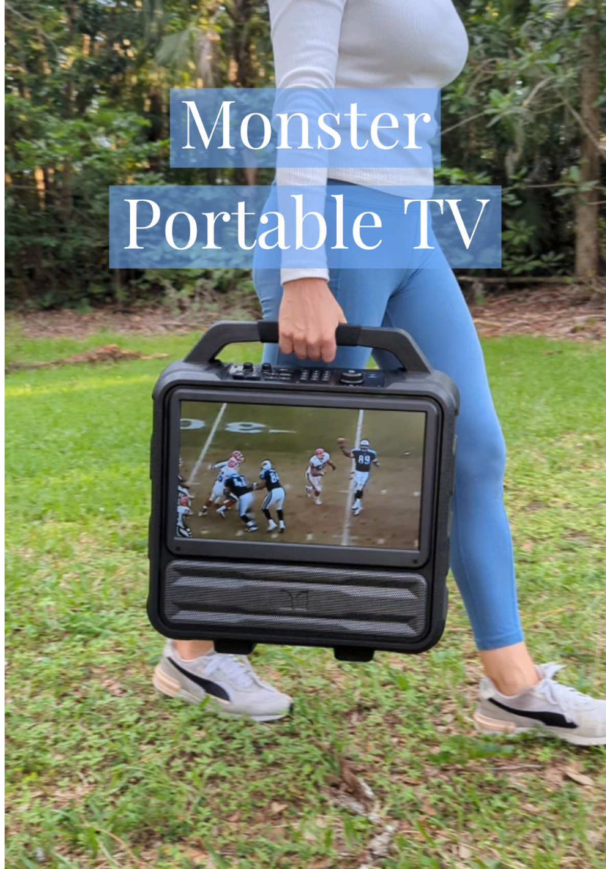 Tailgating✔️ Camping✔️ Golfing✔️ You can find this under ✨Entertainment✨ on my website. #amazon #tv 