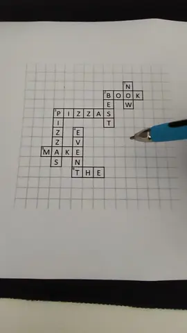 Day off and it's time for a crossword. tell me, did I do it right???  #funnytiktok  #alwaysmarketing 
