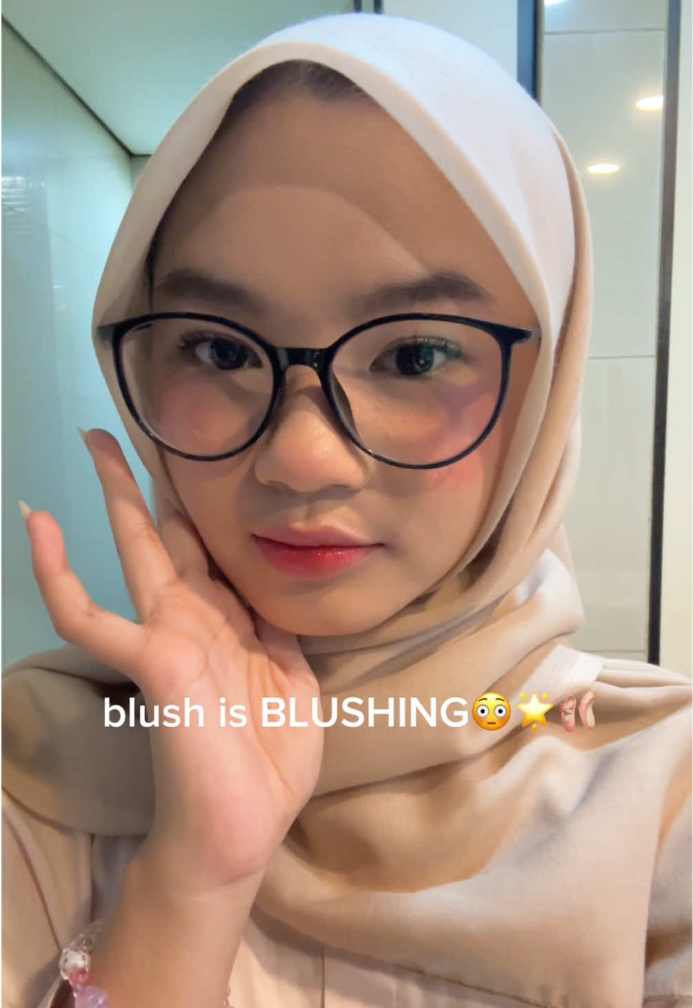 blush must be on point!