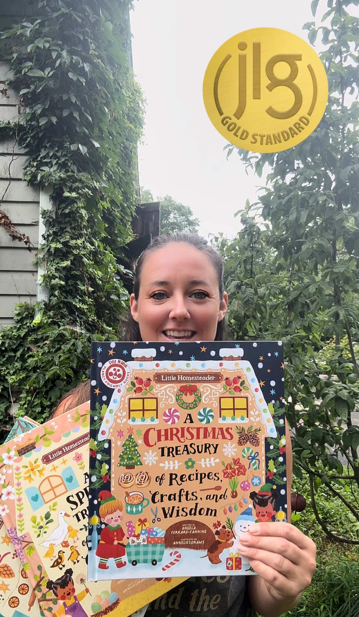 Exciting news! My upcoming book The Little Homesteader: A Christmas Treasury of Recipes, Crafts, and Wisdom is available for pre-order at a 25% discount at @barnesandnoble! From July 8th through 11th, Barnes & Noble Rewards and Premium Members get 25% off all pre-orders, and Premium Members get an additional 10% off. Use code PREORDER25 at checkout (online only). Don’t miss out on this special chance to support the book before it releases in October! #BNPreorder @quartokids  Thanks to @jrlibraryguild for the honor!!!