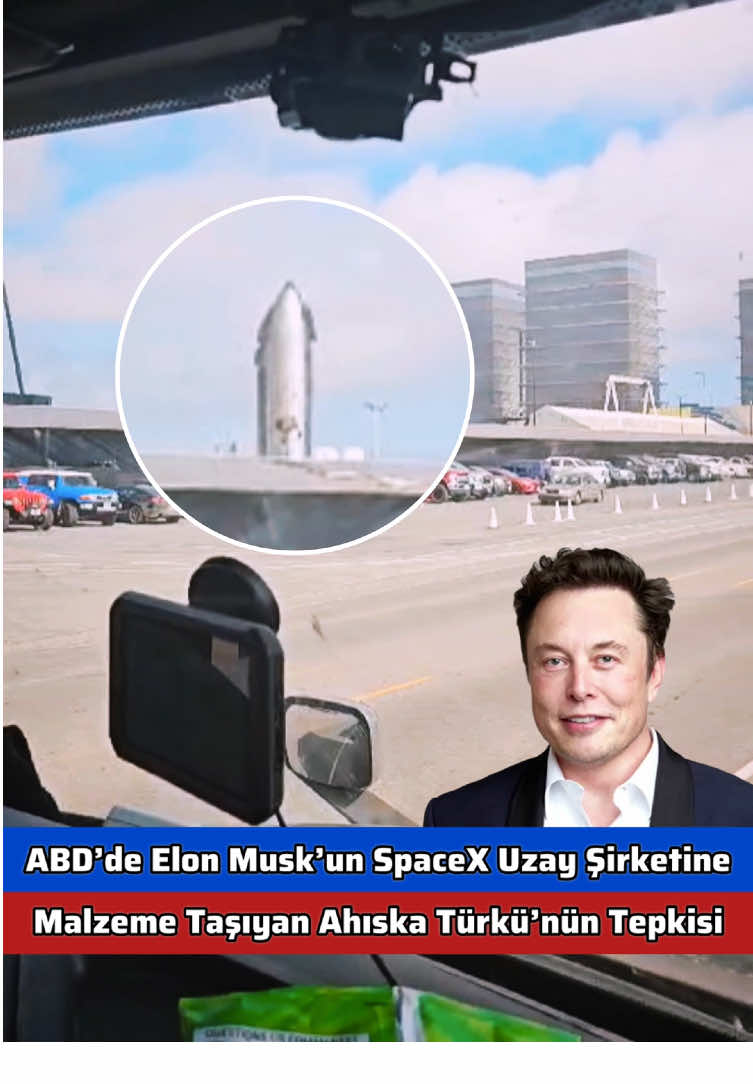 Amerika’da yaşayan Ahıska Türkü bir hemşerimiz Elon Musk’un SpaceX uzay şirketinin malzemelerini taşıyor.  Ahıska Türkleri hizmet sektöründe uzaya kadar ulaştı 😊 #elonmusk  #spaexperience  #ahıskagençlik  #ahıska  #ahıskatürkleri  #ahıskalılar  #abd 