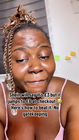 If Shein has ever played you at checkout, this one’s for you 😩 Here’s the hack I use to pay the ACTUAL price…No gatekeeping #sheinhack #sheintips #sheinfinds #onlineshoppinghack #sheinshopping #nogatekeeping #shoppinghack #moneysavingtips #hiddenfees #budgettips #LifeHack #foryou #lifewithteefah #vibeswithteefah 
