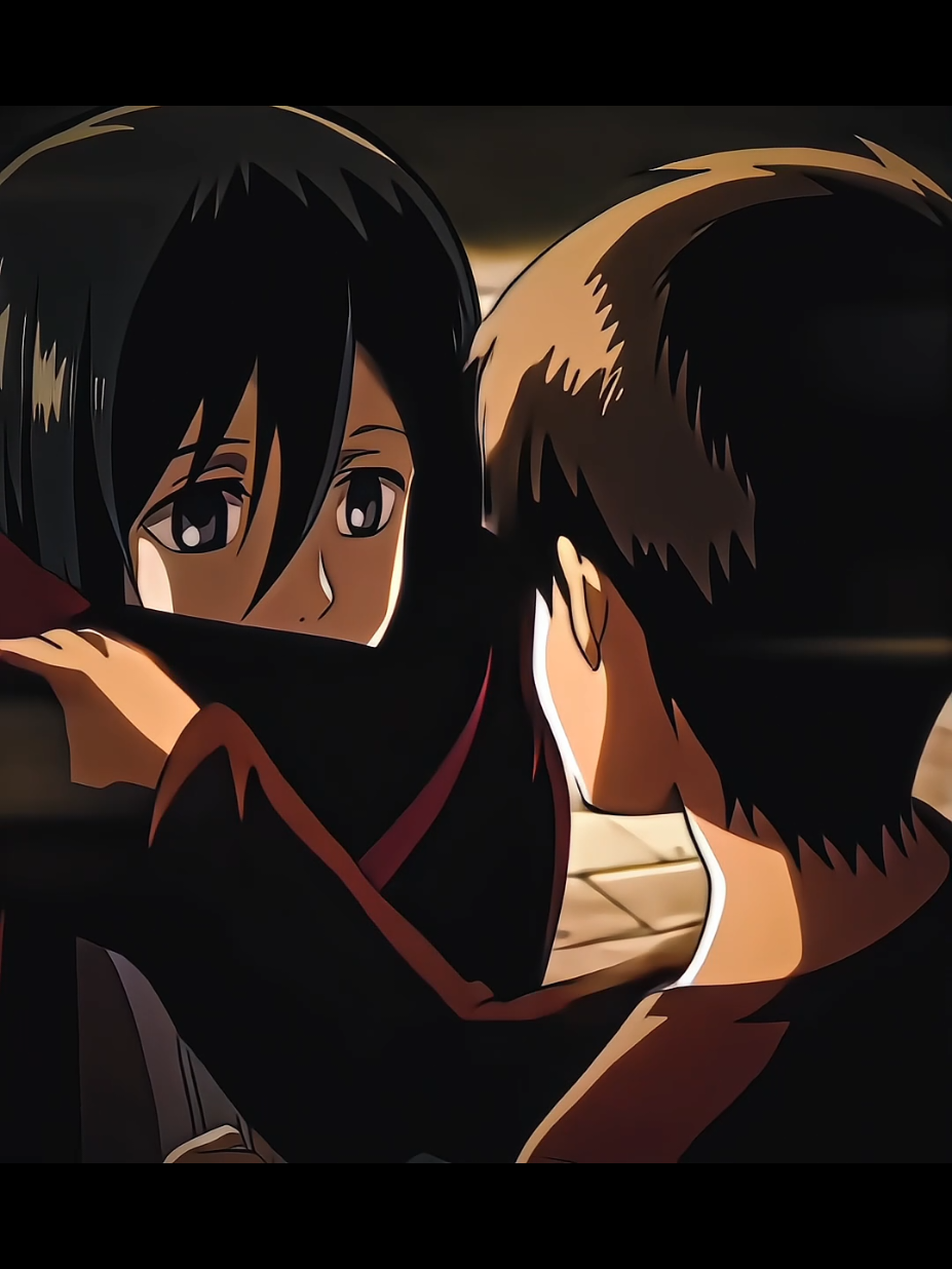 The cut that always... #AttackOnTitan #anime #mikasa #eren #eremika 