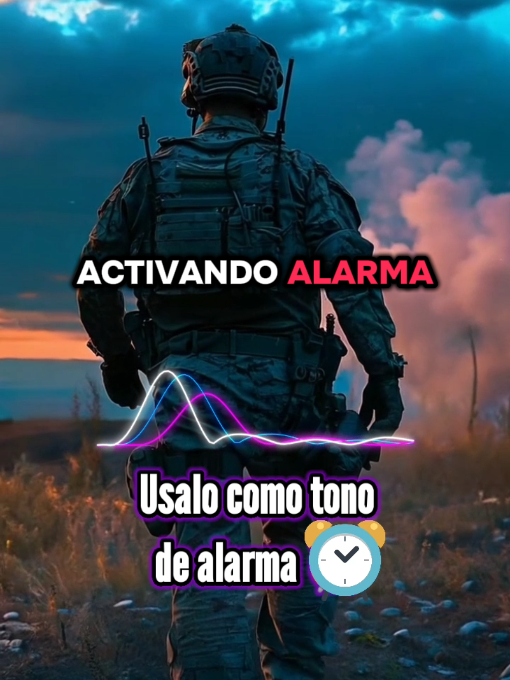 Tono de alarma type militar  #Alarma #Militar #Soldado #viralsong 