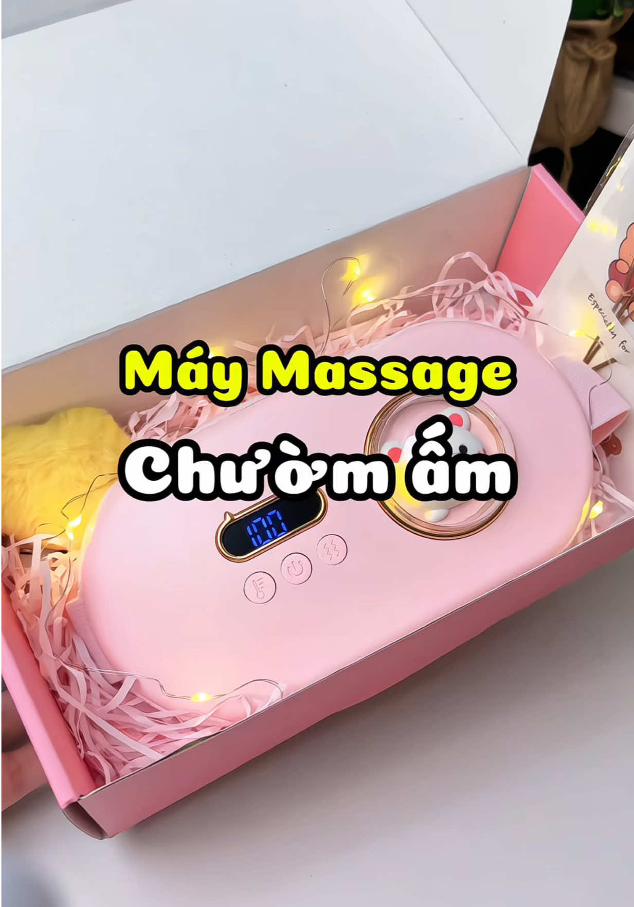 Máy massage chườm ấm bụng cho hội chị em hoặc làm quà tặng cho bạn gái #maymassagelamambung #maygiamdaubungkinh #quatang #quatangnguoiyeu #quatangbangai #quatangmaymassage #xuhuong #ValentinesDay #linhthone 