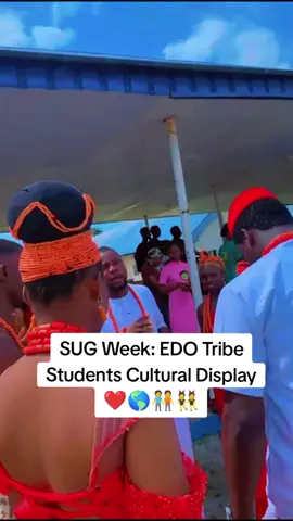 SUG Week: Edo Tribe Students Of Southern Delta University Ozoro Showcasing Their Cultural Display,Attires And Showing Respect For Their Elegant Culture As Tradition Demands #goviralvideo #goviraltiktok #edo #edototheworld #edototheworld🌏🌎🌍 #fyp #foryou #goviral #oba #university #studentlife #sdu #sdublog #forme #following #trends #culture #100k #1millionviews 