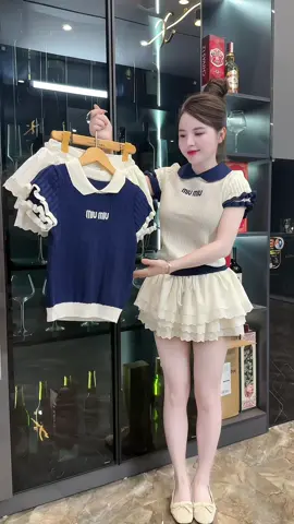 2 màu đều xinh #xuhuong #thoitrangnu #thoitrang 