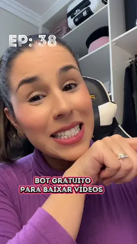 🚨DICA DE OURO: um BOT GRÁTIS pra baixar vídeos do TikTok, YouTube e Pinterest – sem marca d’água e direto pelo Telegram! ⠀ 📥 Eu uso e indico! Salva esse vídeo e aproveita porque facilita DEMAIS o dia a dia de quem trabalha com vídeos! 🔍 Nome do bot tá logo aqui na frente 👇 @gopinterestbot #Afiliadashopee ##foryou #vaiprafy #fy #fyppp 