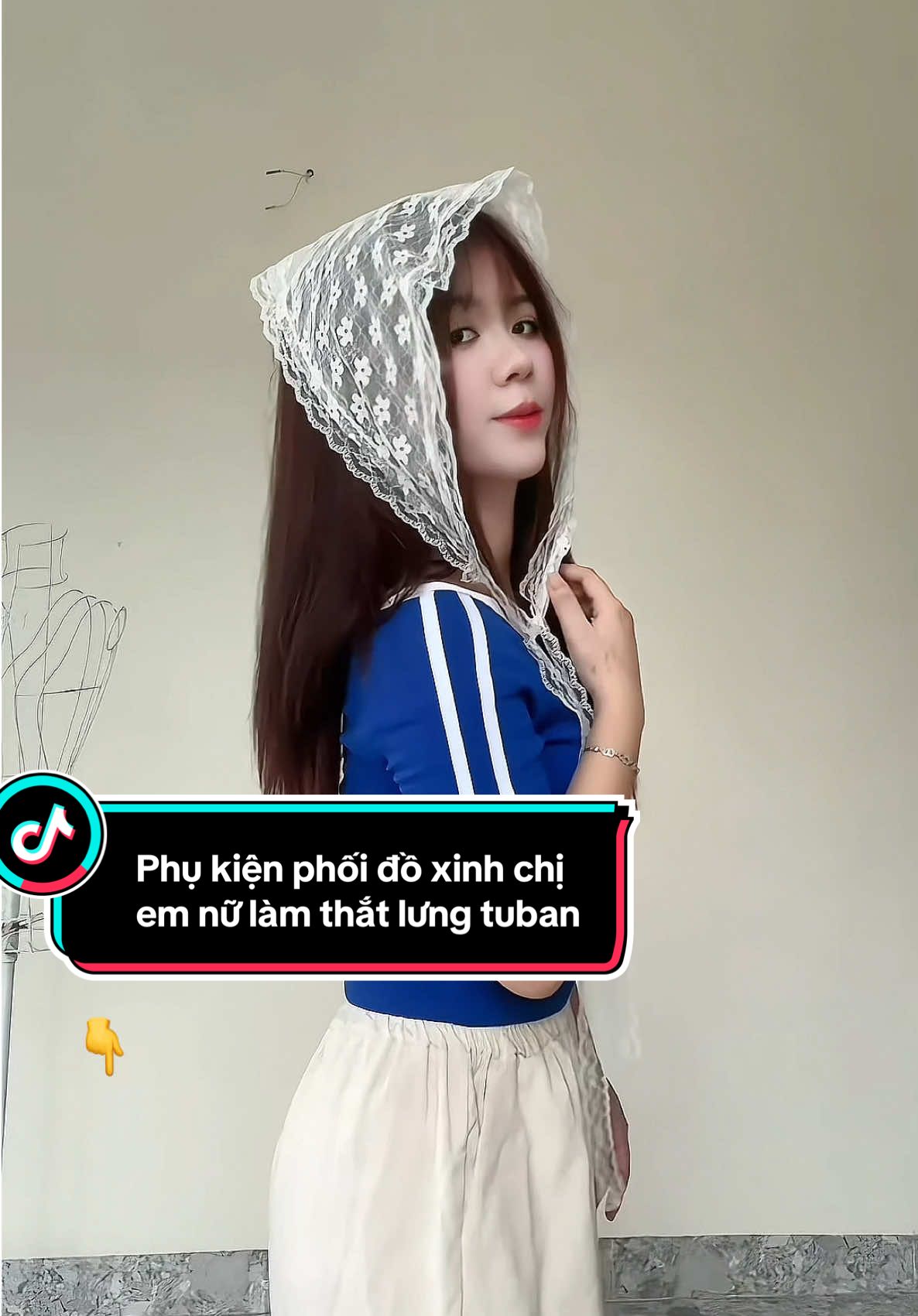 Mấy bà mê phụ kiện phối đồ, check in, khăn làm thắt lưng, tuban, ren lưới hoa xinh xĩu luôn á, chị em tham khảo nè🥰