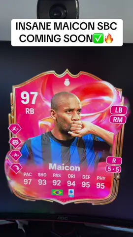 INSANE MAICON SBC COMING SOON✅🔥#eafc25 #eafc #fc25 #eafc25fut 