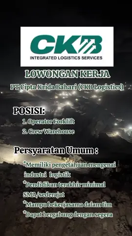 #loker #lokerterbaru #loker2025 #lokerpt #ptciptakridabahari #viral #viralvideo #viraltiktok #fyp #fypage #fyppppppppppppppppppppppp #fypシ゚ #fypp #fypdongggggggg 