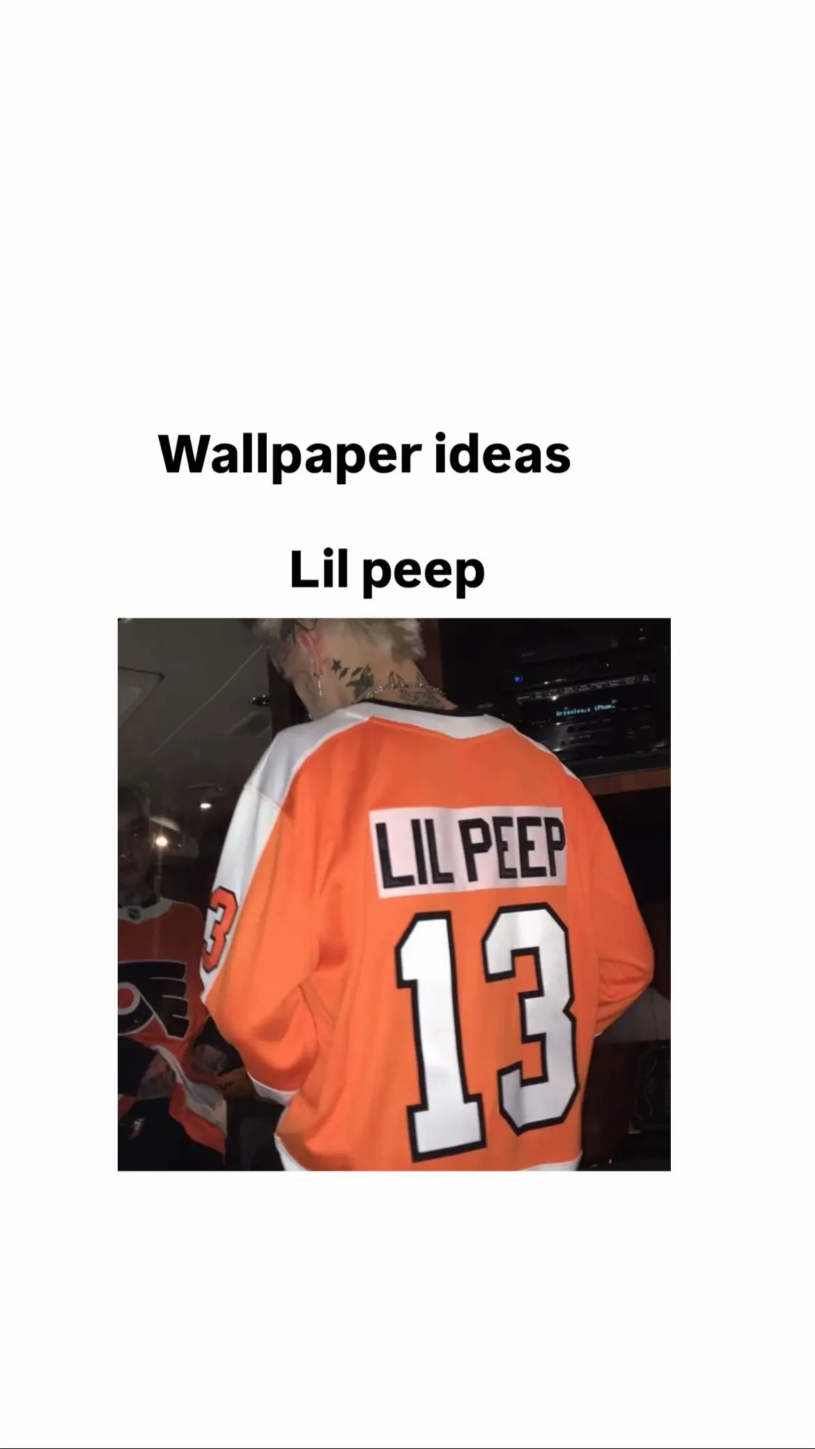 wallpaper with lil peep #lilpeep #fyp 