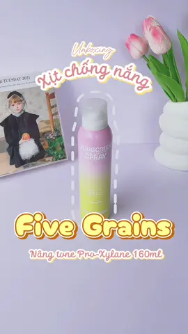 Vừa chống nắng, nâng tone, lại cấp ẩm cho da 😍😍 3 công dụng trong 1 sản phẩm thì tội gì không thử mấy bà ơiii 🎀 #fivegrains #fivegrainsvietnam #review #beauty #xuhuong 
