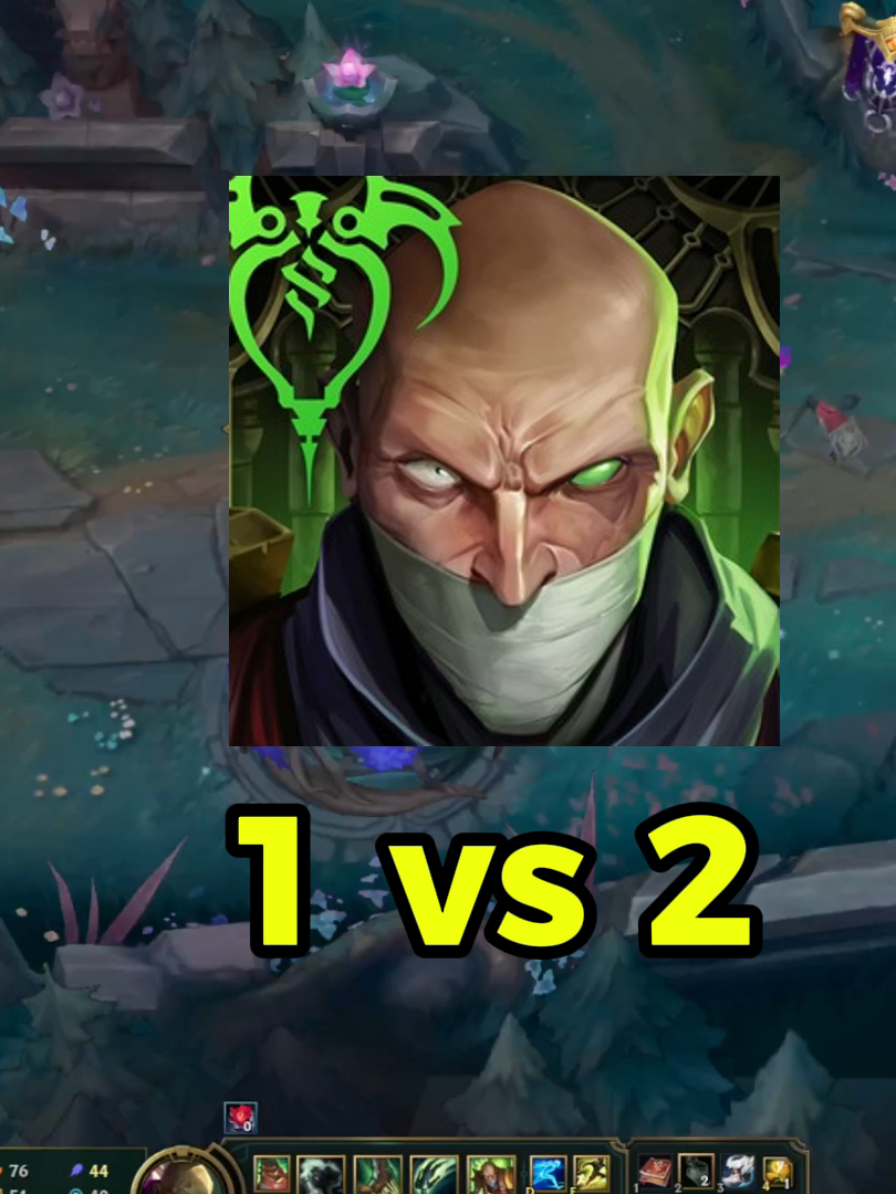Singed 1vs 2 #leagueoflegends  #singed  #adc