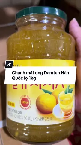 Nội địa Hàn - Chanh Mật Ong Hàn Quốc lọ 1kg. Mn mua để sẵn tủ phòng khi cần ngay nhé. Tuyệt vời luôn đó ạ. #dohanquoc #thucphamhanquoc #chanhmatong 
