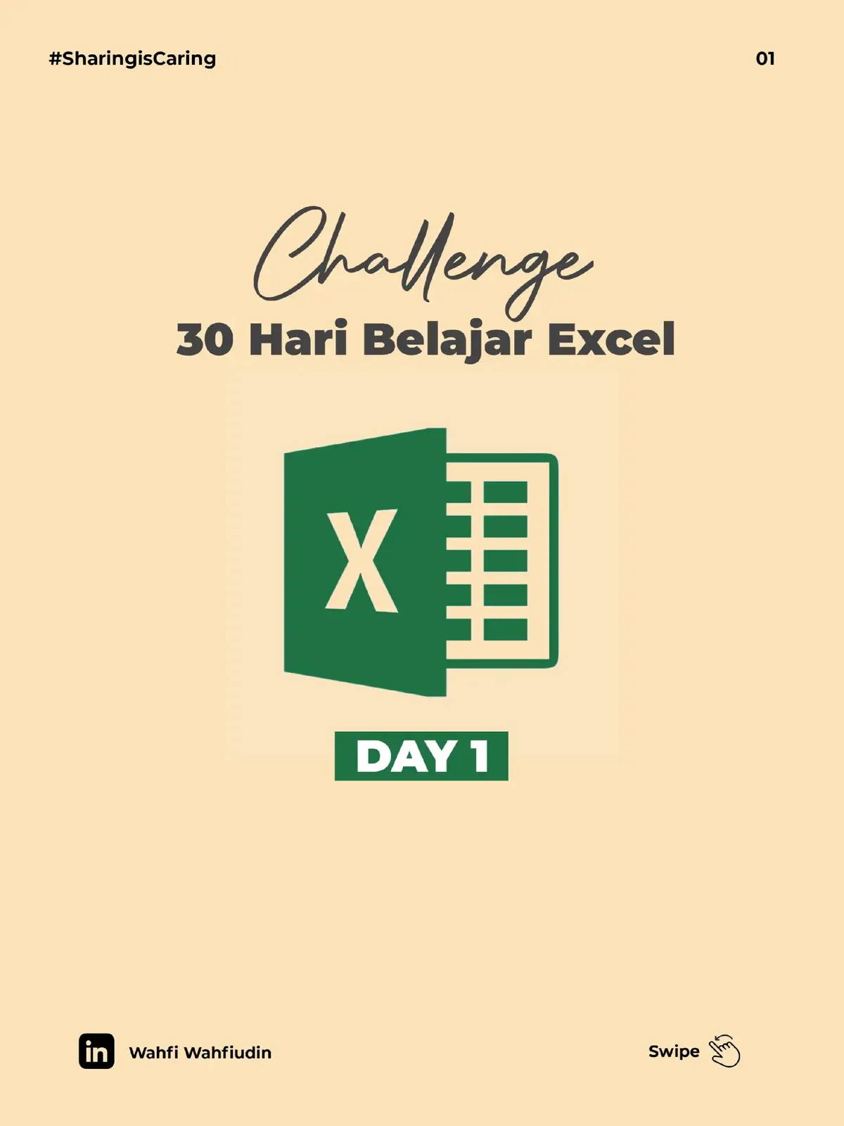 📊 Day 1 of 30 – Kenalan Dulu Sama Excel Banyak yang buka Excel langsung pusing. Padahal, kalau udah kenal sama bagian-bagian dasarnya, Excel itu bukan momok, tapi alat bantu luar biasa. Hari ini gue pelajari ulang bagian-bagian dasar Excel seperti: ✅ Ribbon ✅ Toolbar ✅ Formula bar ✅ Worksheet & Navigasi dasar Biar ke depannya, gak cuma bisa ngetik, tapi bisa ngerti cara kerja Excel secara utuh. Yuk, ikutin perjalanan 30 hari belajar Excel gue — biar sama-sama makin siap di dunia kerja! #BelajarExcel #Day1of30 #AdminSupport #ExcelChallenge #SharingIsCaring #LinkedInIndonesia 