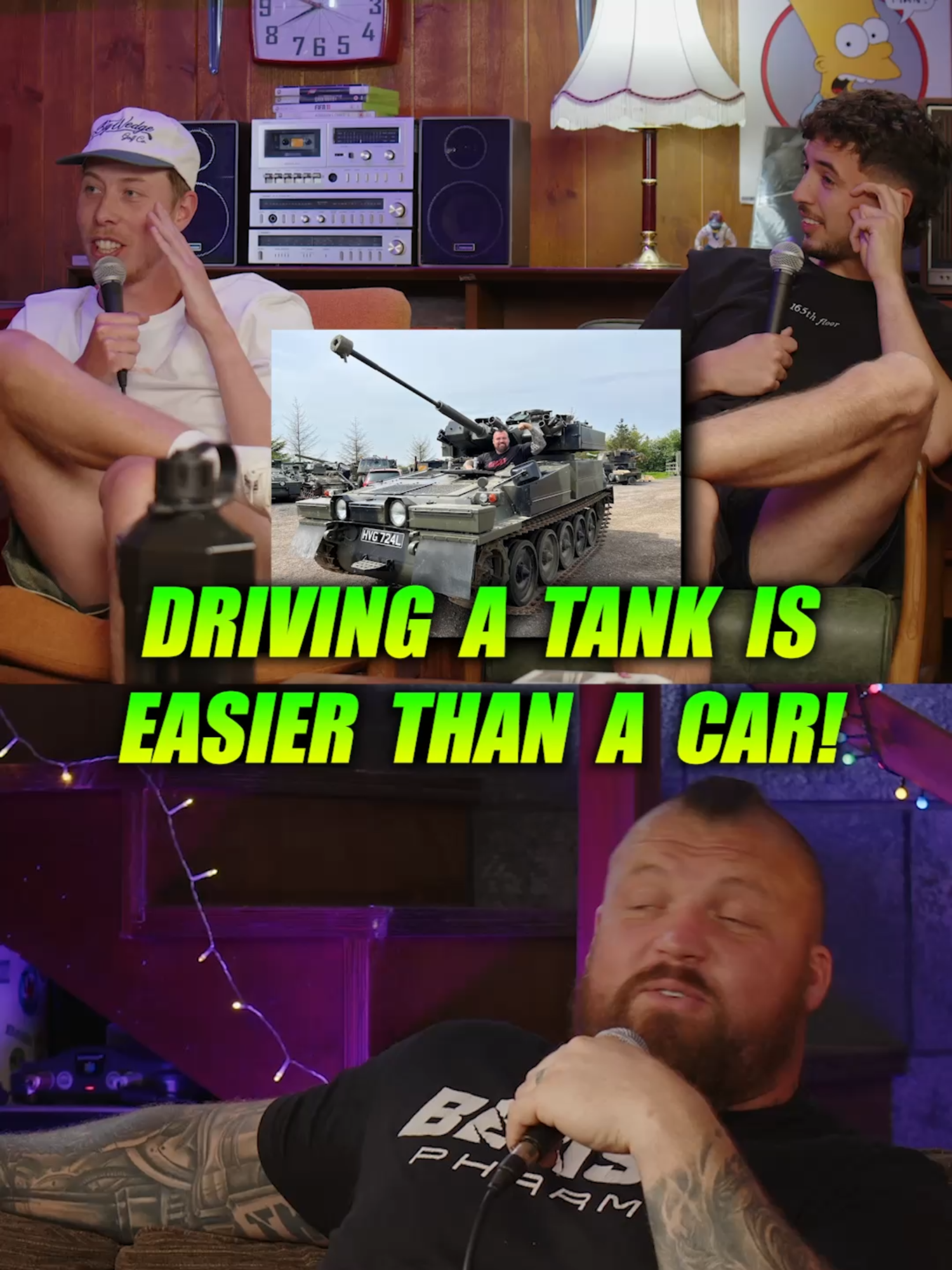 Just casually copping a tank 😅 #thefellas