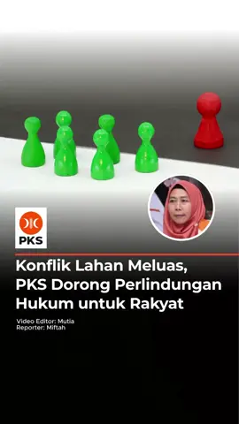 Ketua Bidang Advokasi Partai DPP PKS Nurul Amalia menyoroti laporan tahunan Komnas HAM yang mencatat 505 pengaduan tentang konflik lahan yang terjadi antara masyarakat dengan korporasi, terutama yang melibatkan Proyek Strategis Nasional (PSN) sepanjang tahun 2024 lalu. Berdasarkan data dari Konsorsium Perbaruan Agraria (KPA), sepanjang tahun 2024 ada sekitar 295 kasus konflik lahan di Indonesia, dan dari 79 kasus konflik lahan terkait dengan pembangunan infrastruktur, 36 di antaranya disebabkan oleh pengadaan tanah untuk PSN di kawasan industri, kawasan kota baru, fasilitas umum, kawasan pariwisata atau infrastruktur, pembangkit listrik, Ibu Kota Negara (IKN), bendungan hingga bandara. “Konflik potensial terjadi mengindikasikan tidak setaranya pemenuhan hak-hak masyarakat terhadap lahan yang digunakan untuk PSN tersebut dan rentan terhadap pelanggaran hukum dan HAM masyarakat sebagai pemilik lahan,” ujar Nurul. #PKSpembelaRakyat #PKS #PKSMusiRawas