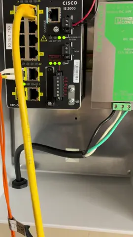 Managed switches are configured and not plug and play#controls #industrial #network #switches #automation #protocol #comms 
