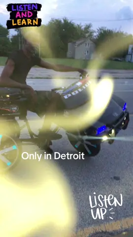 PUSH THAT FOLLOW BUTTON 🫵🏿 #onlyindetroit #westside #detroitbikelife 