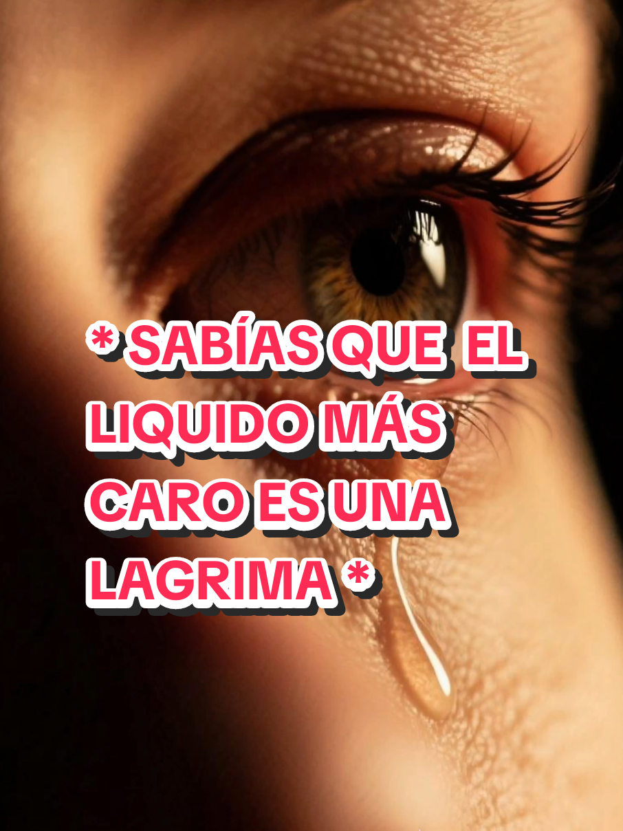 *SABÍAS QUE  EL LUQUIDO  MÁS  CARO ES UNA LAGRIMA*#sabiasqueelliquidomascaroesunalagrima#fypシ゚ #nexusestoico#estoisismo #consejosestoicos @#foryou @official_Kalid 👑 